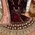 Pure Micro Velvet Wedding Wear Lehenga In Maroon Color With Embroidery Work & Crystal Stone work