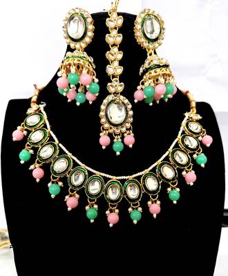Kundan necklace set 1