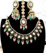 Kundan necklace set