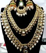 Kundan necklace set