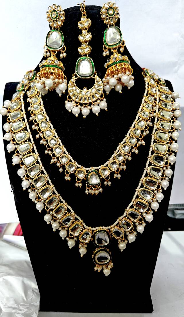 Kundan necklace set