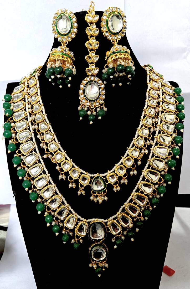 Kundan necklace set