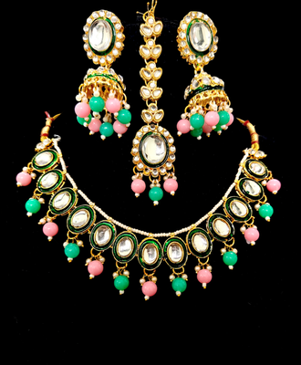 Kundan necklace set 2