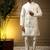 Designer heavy silk embroidered daman work koti kurta with pant set