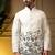 Designer heavy silk embroidered daman work koti kurta with pant set
