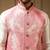 Designer jecquard 3d weaving jecket with kurta payjama haldi outfit