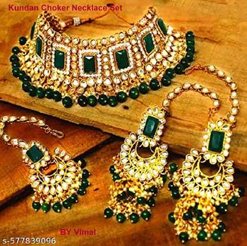 Kundan necklace set 1