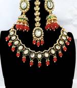 Kundan necklace set