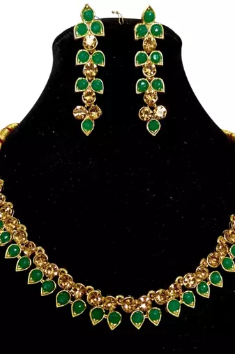 Austrian diamond necklace set