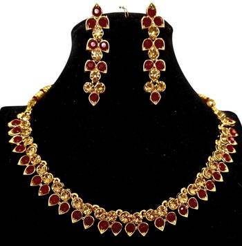 Austrian diamond necklace set 1