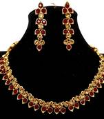 Austrian diamond necklace set