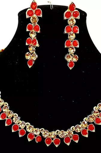 Austrian diamond necklace set