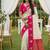 Cream Color woven Zari Work Silk Saree 