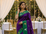 Purple Color woven Zari Work Silk Saree 