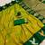 Olive Color woven Zari Work Silk Saree 