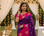 Purple Color woven Zari Work Silk Saree 