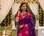 Purple Color woven Zari Work Silk Saree 