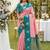 Baby Pink Color woven Zari Work Silk Saree 