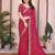 Womens trendy simply bandhej georgette saree