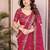 Womens trendy simply bandhej georgette saree