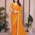Womens trendy simply bandhej georgette saree