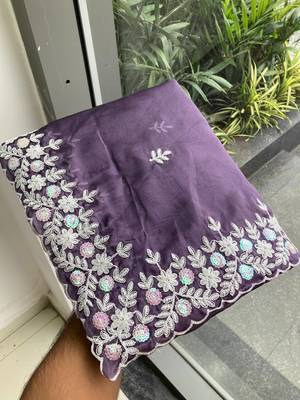 party wear soft silk saree 3