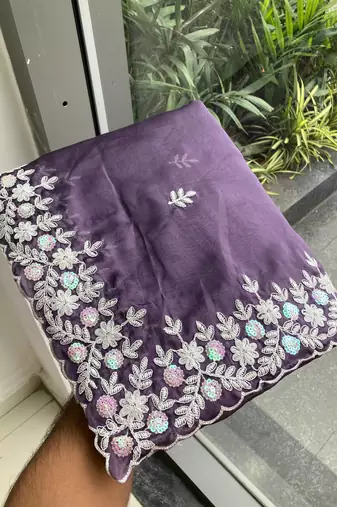 party wear soft silk saree