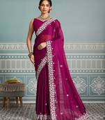 party wear soft silk saree