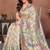 New latest trendy wedding wear pashmina silk saree