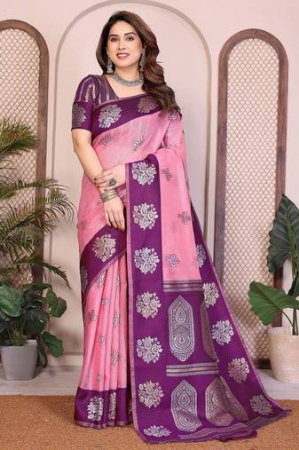 wedding wear banarasi silk saree
