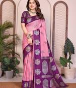  wedding wear banarasi silk saree