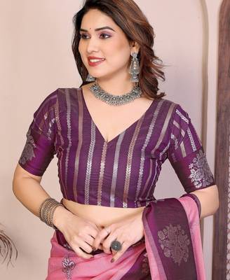 wedding wear banarasi silk saree 2