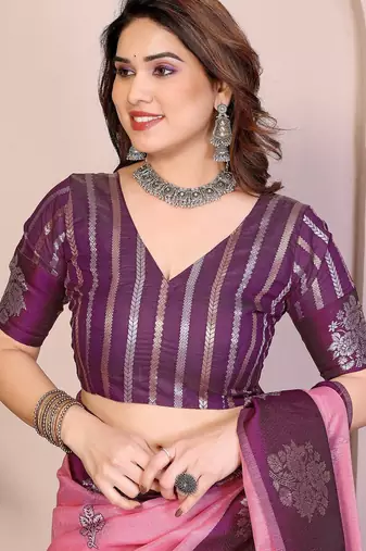 wedding wear banarasi silk saree