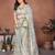New latest trendy wedding wear pashmina silk saree