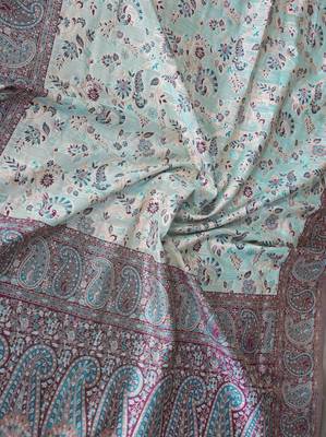 wedding wear pashmina silk saree 4