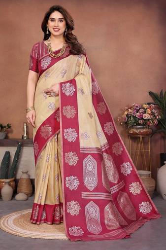  wedding wear banarasi silk saree