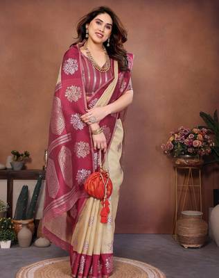 wedding wear banarasi silk saree 3