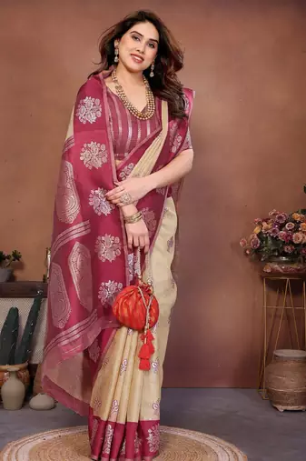 wedding wear banarasi silk saree