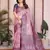 wedding wear pashmina silk saree