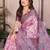 New latest trendy wedding wear pashmina silk saree