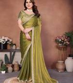  party wear fendy chiffon saree
