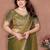 Trendy stylish party wear fendy chiffon saree