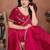 Trendy stylish party wear fendy chiffon saree