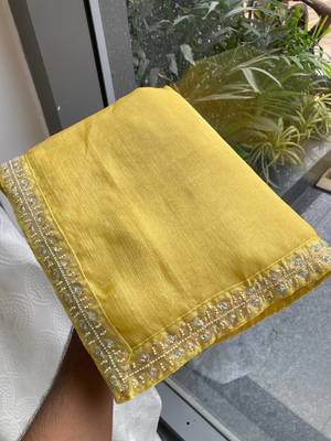 party wear fendy chiffon saree 4