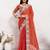 New trendy wedding special party wear soft nxc moss chiffon saree