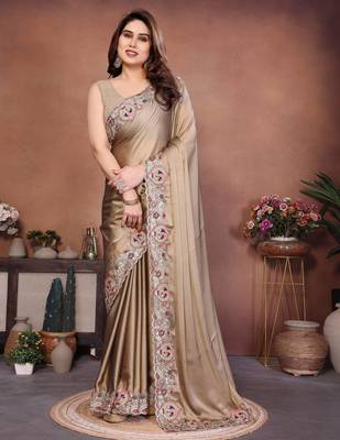 party wear soft silk saree 1