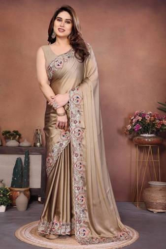 party wear soft silk saree