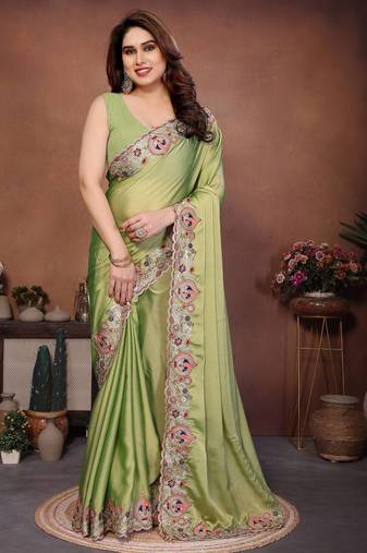  party wear soft silk saree