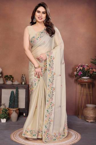  party wear soft silk saree