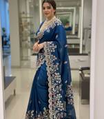  party wear soft silk saree